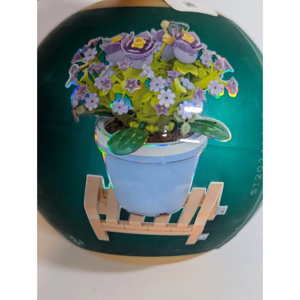 ZURU MAX Premium Garden Collection Building Bricks 192 Pieces‎ African Violets
